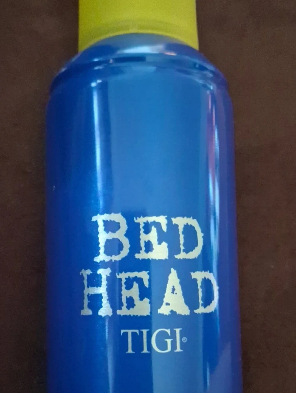 BedHead Dirty Secret Dry Shampoo - Blue with Yellow Cap